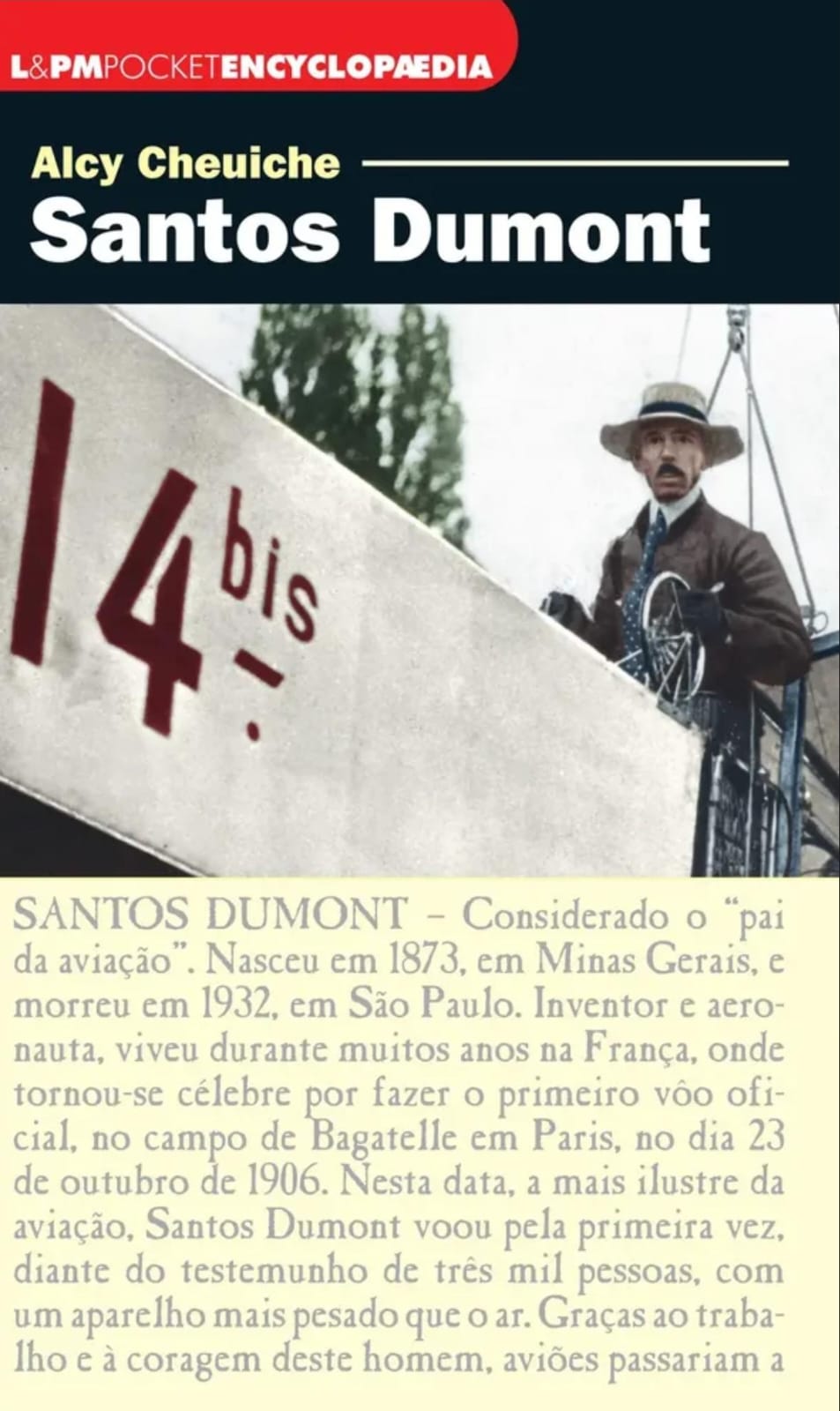 Capa do livro Santos Dumont — Alcy Cheuiche