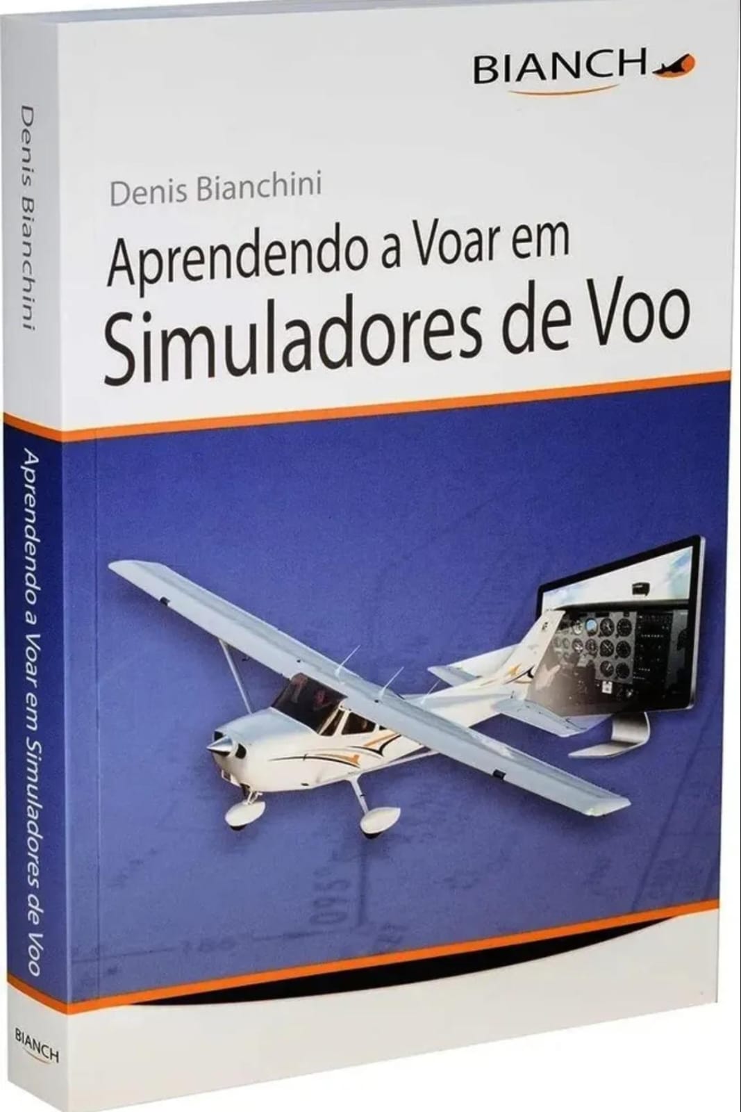 Capa do livro Aprendendo a Voar em Simuladores
