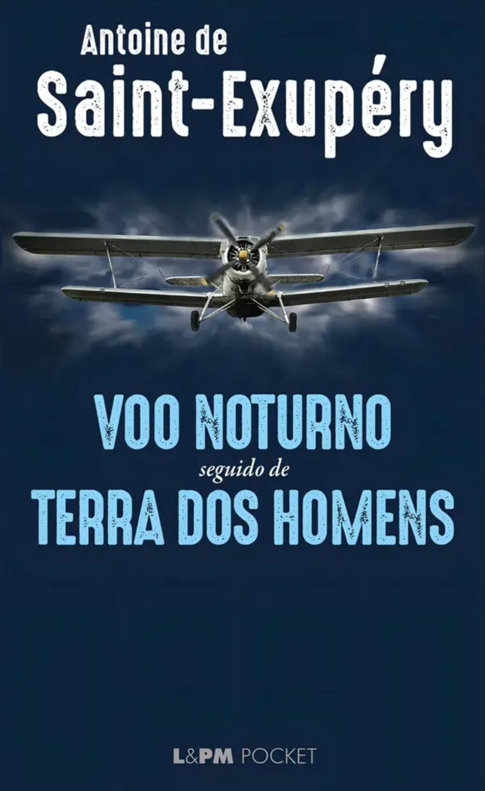 Capa do livro Voo Noturno — Saint-Exupéry